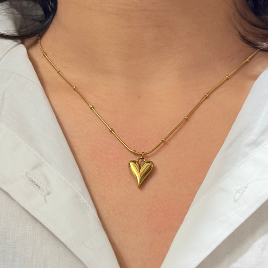 Aurielle Heart Pendant Necklace