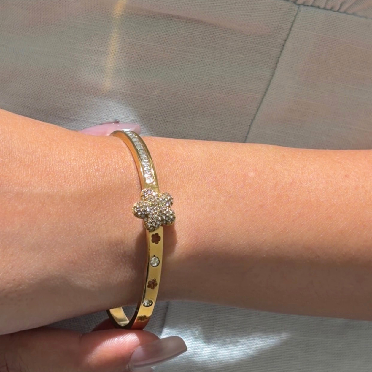 Bloom Luxe Kada Bracelet