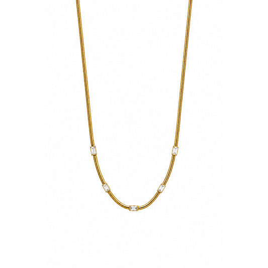 Golden Luxe Snake Chain Necklace