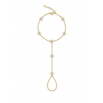 Pearl Bloom Hand Chain