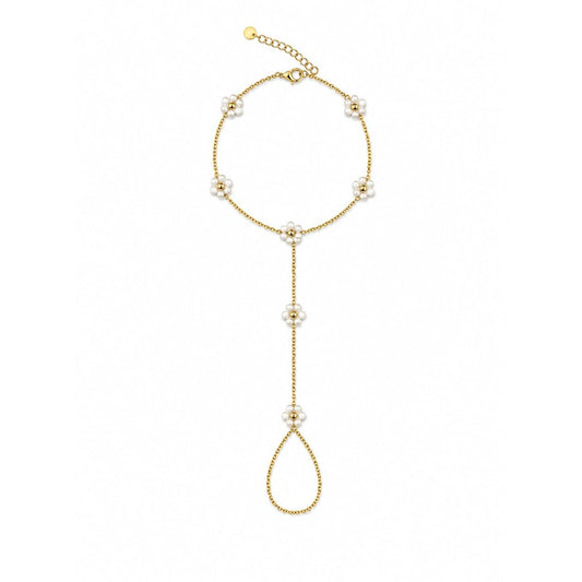 Pearl Bloom Hand Chain