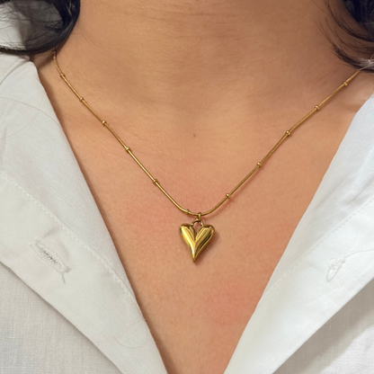 Aurielle Heart Pendant Necklace