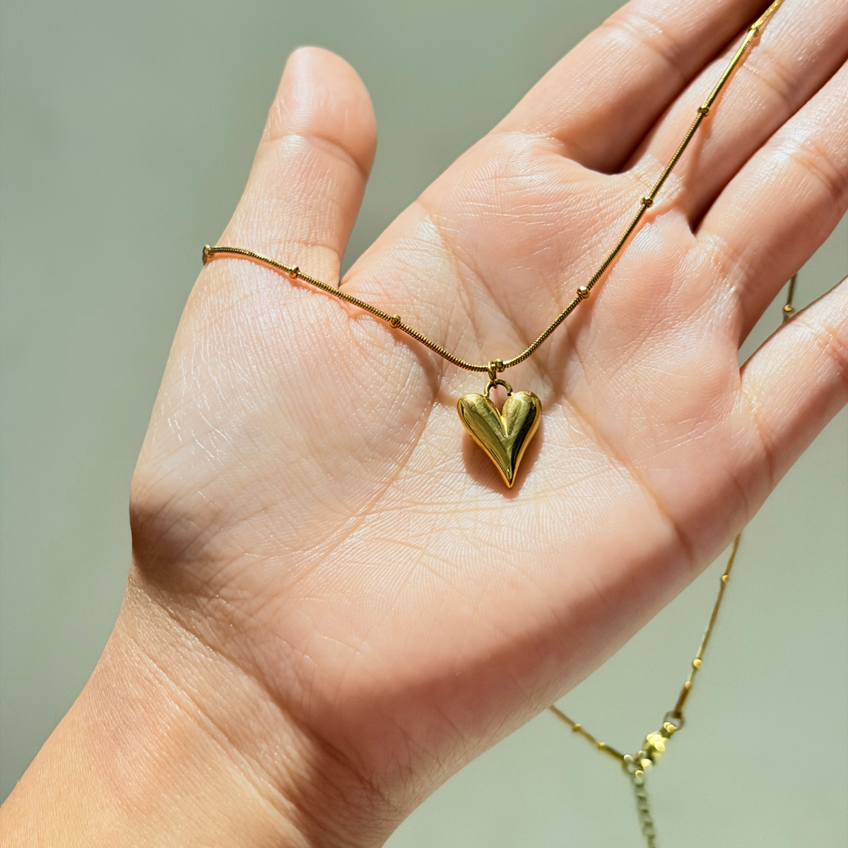 Aurielle Heart Pendant Necklace