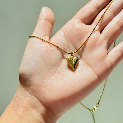 Aurielle Heart Pendant Necklace